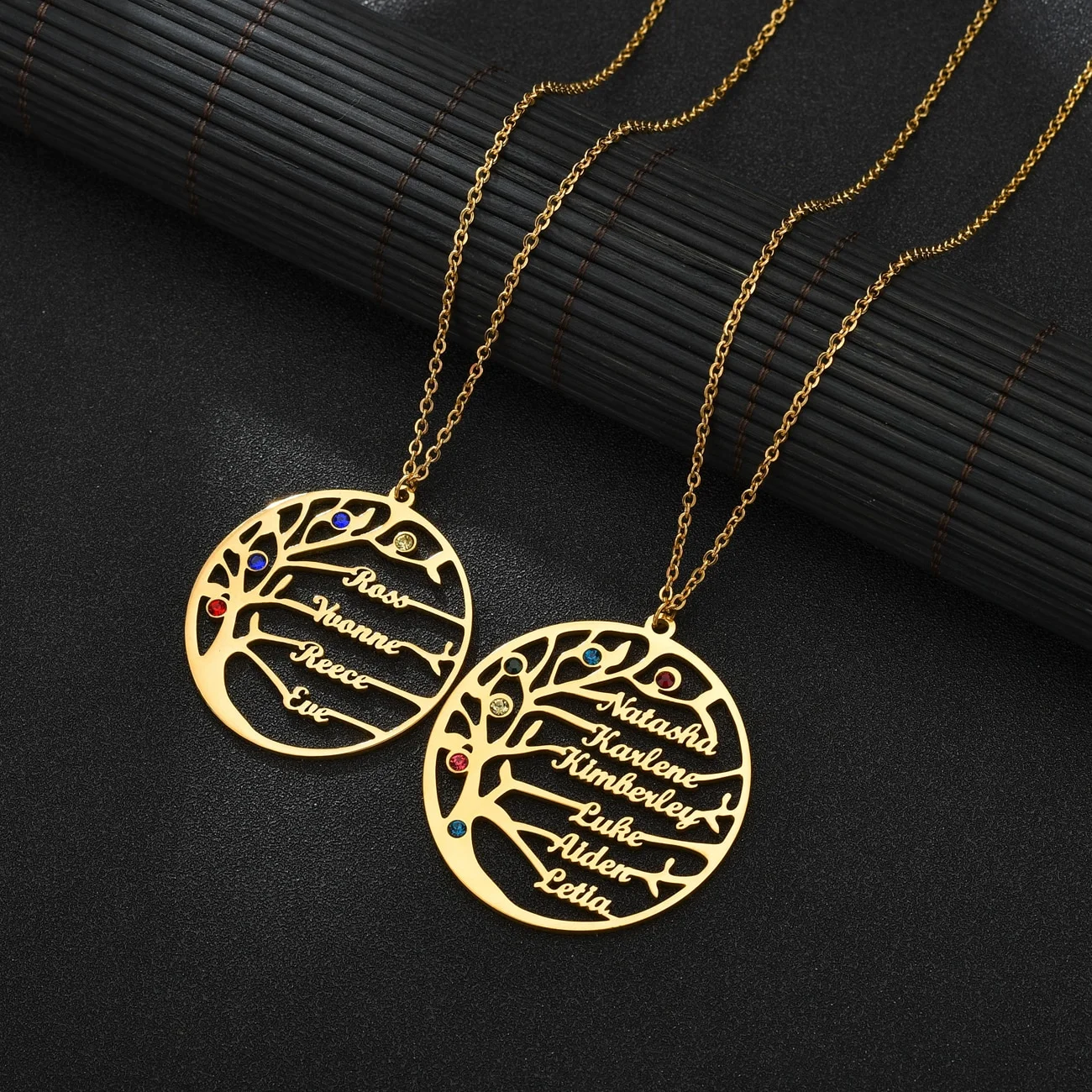 Collier Arbre De Vie Avec Prénom