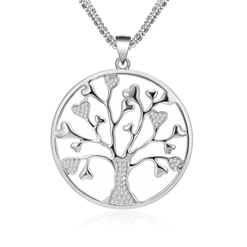 Collier Arbre De Vie Chaine